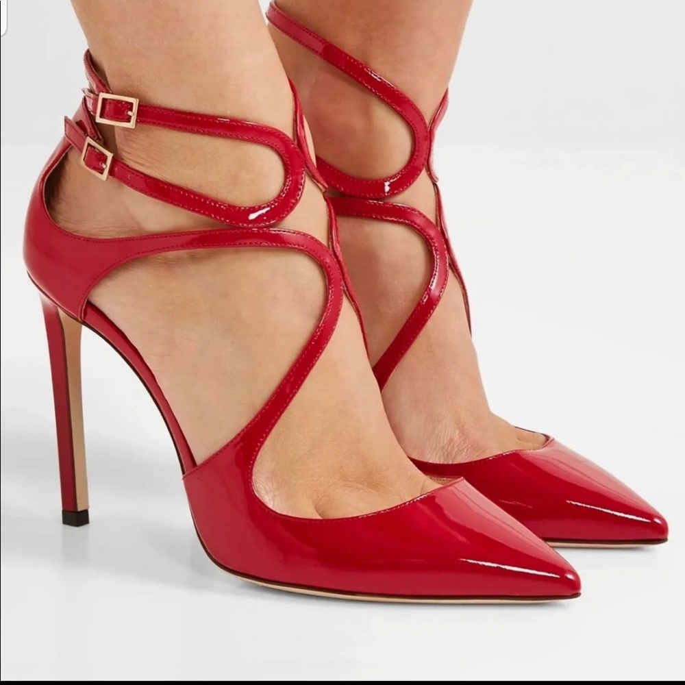 Jimmy Choo Patent Leather Stilettos NIB
